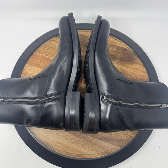 Wolverine Blvd Pull-On Zip Boot W990095 Mens Black Casual 9D - Picture 5 of 10